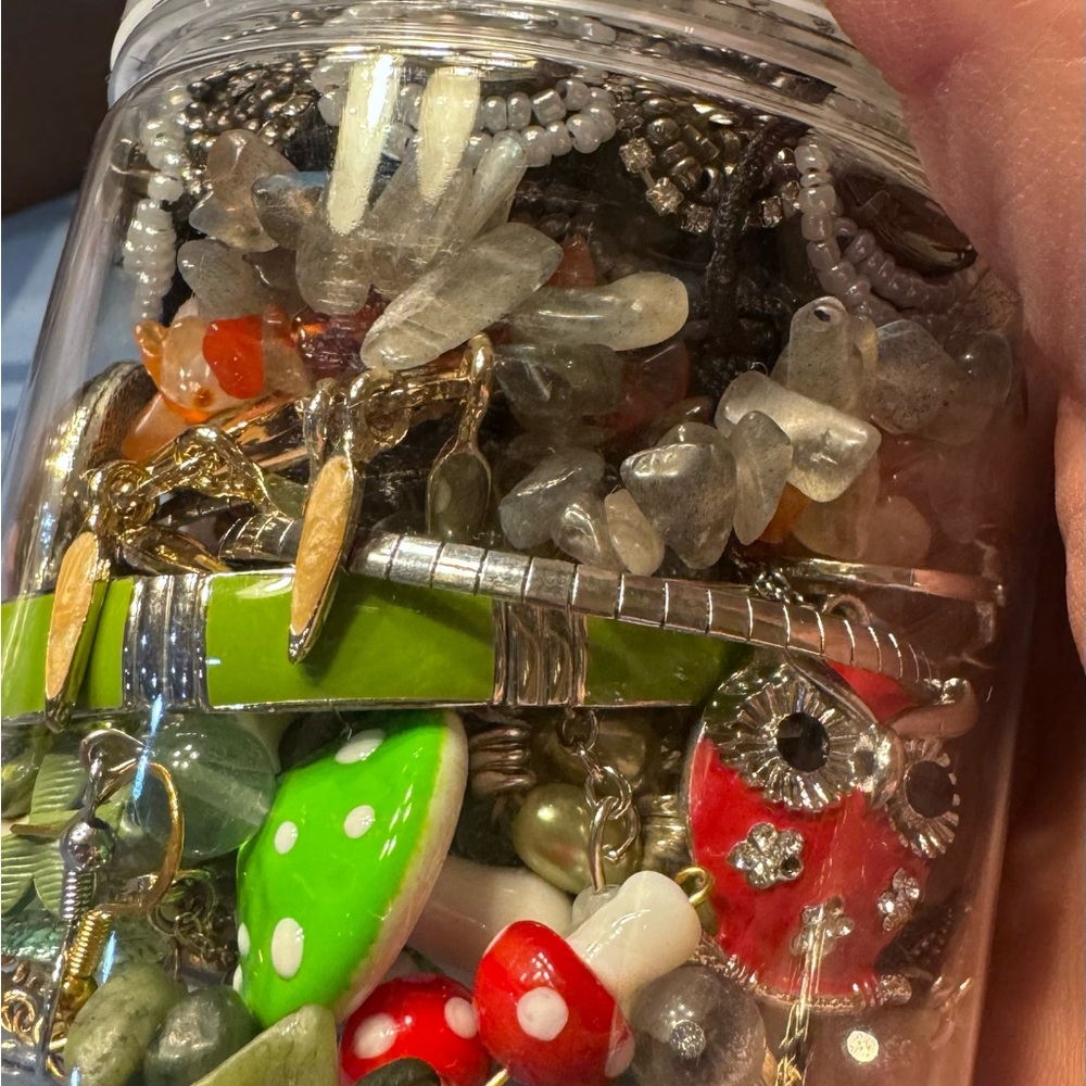 Fairy/Garden themed Mystery Jewelry jar - Picture 4 of 6